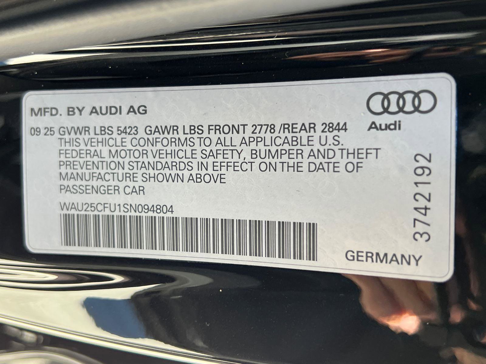 New 2025 Audi S5 Premium Plus image 27