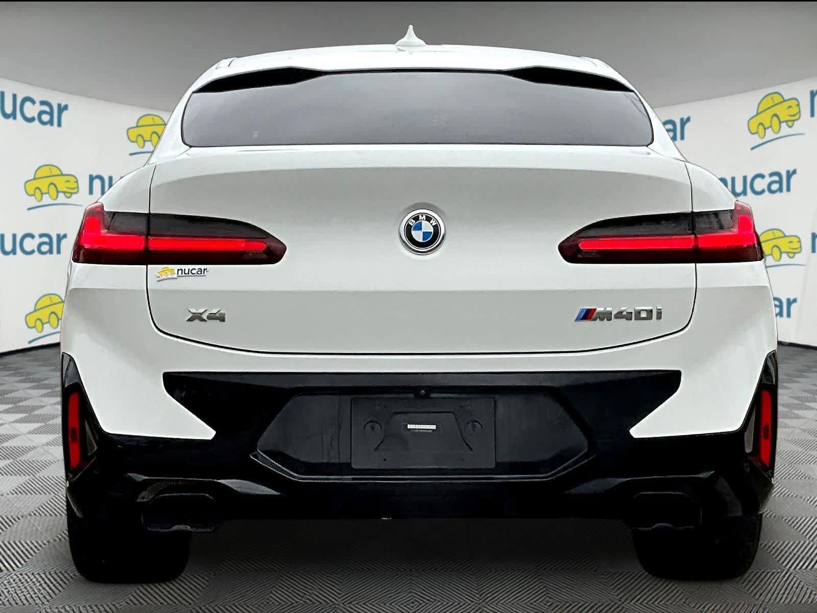 Used 2022 BMW X4 M40i w/ Parking Assistance Package AWD/4WD image 5