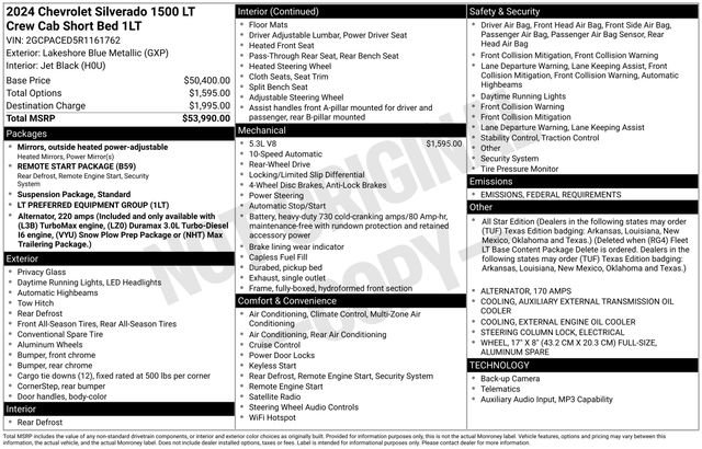 Used 2024 Chevrolet Silverado 1500 LT image 34