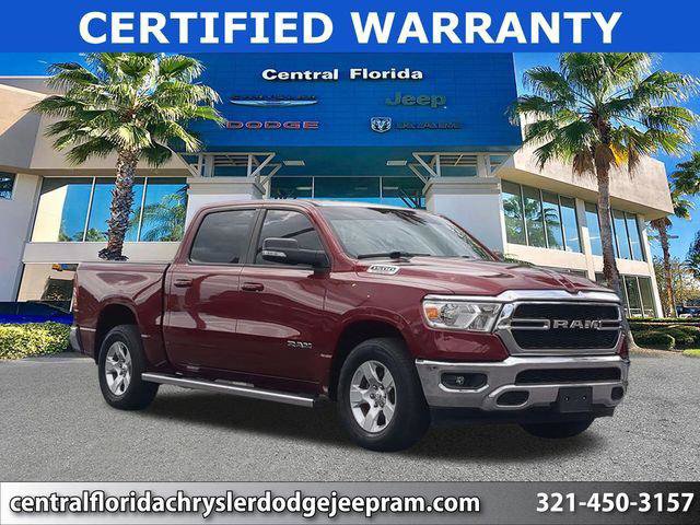 Certified 2022 RAM 1500 Big Horn w/ Trailer Tow Group (B) RWD image 1