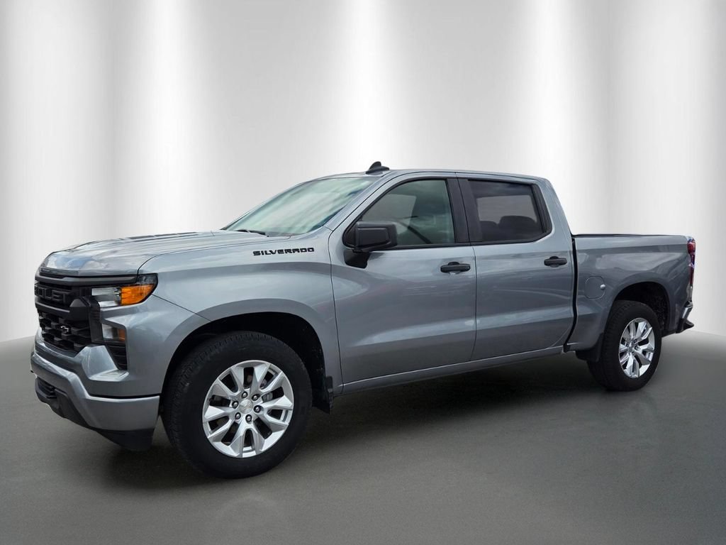 Used 2023 Chevrolet Silverado 1500 Custom w/ LPO, Dark Essentials Package RWD image 2