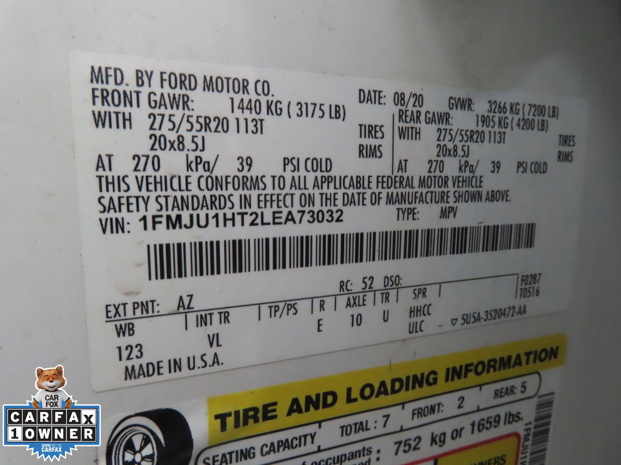 Used 2020 Ford Expedition XLT w/ Equipment Group 202A image 32