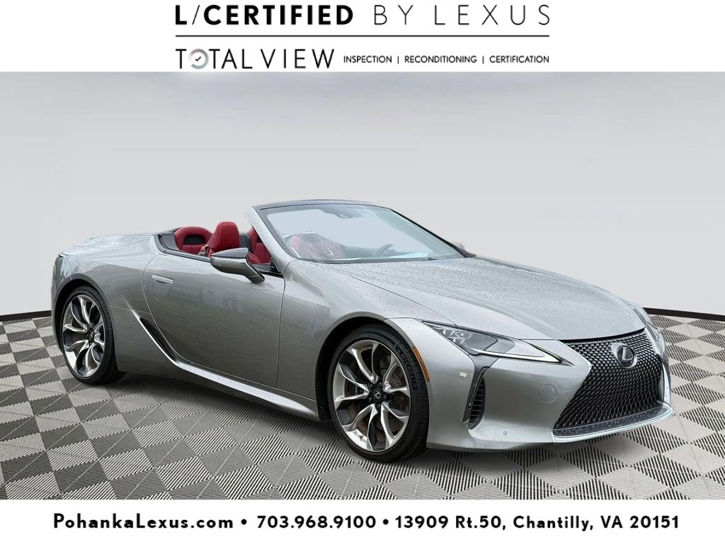 Used 2021 Lexus LC 500 Convertible w/ Touring Package