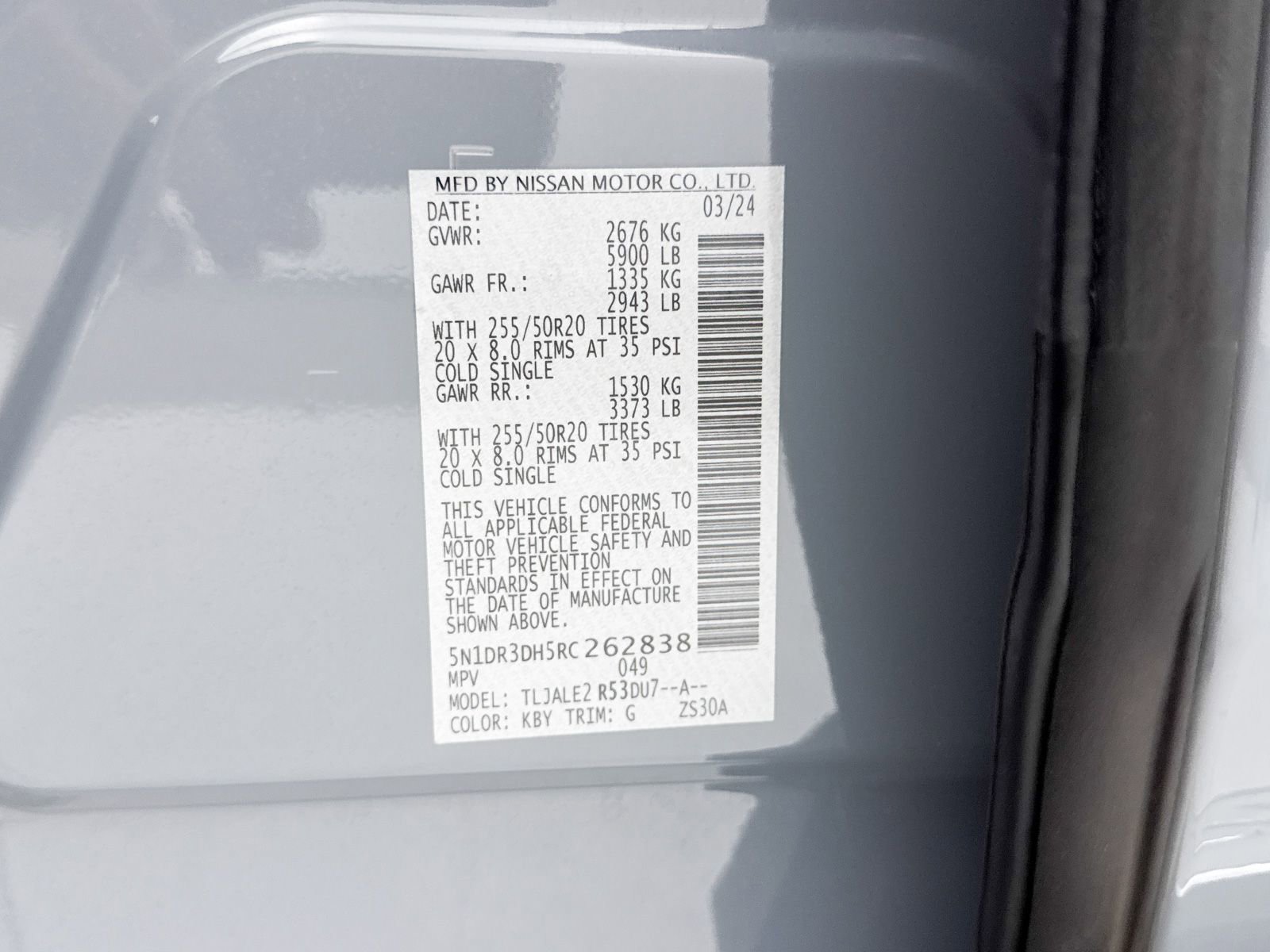 Used 2024 Nissan Pathfinder Platinum image 42