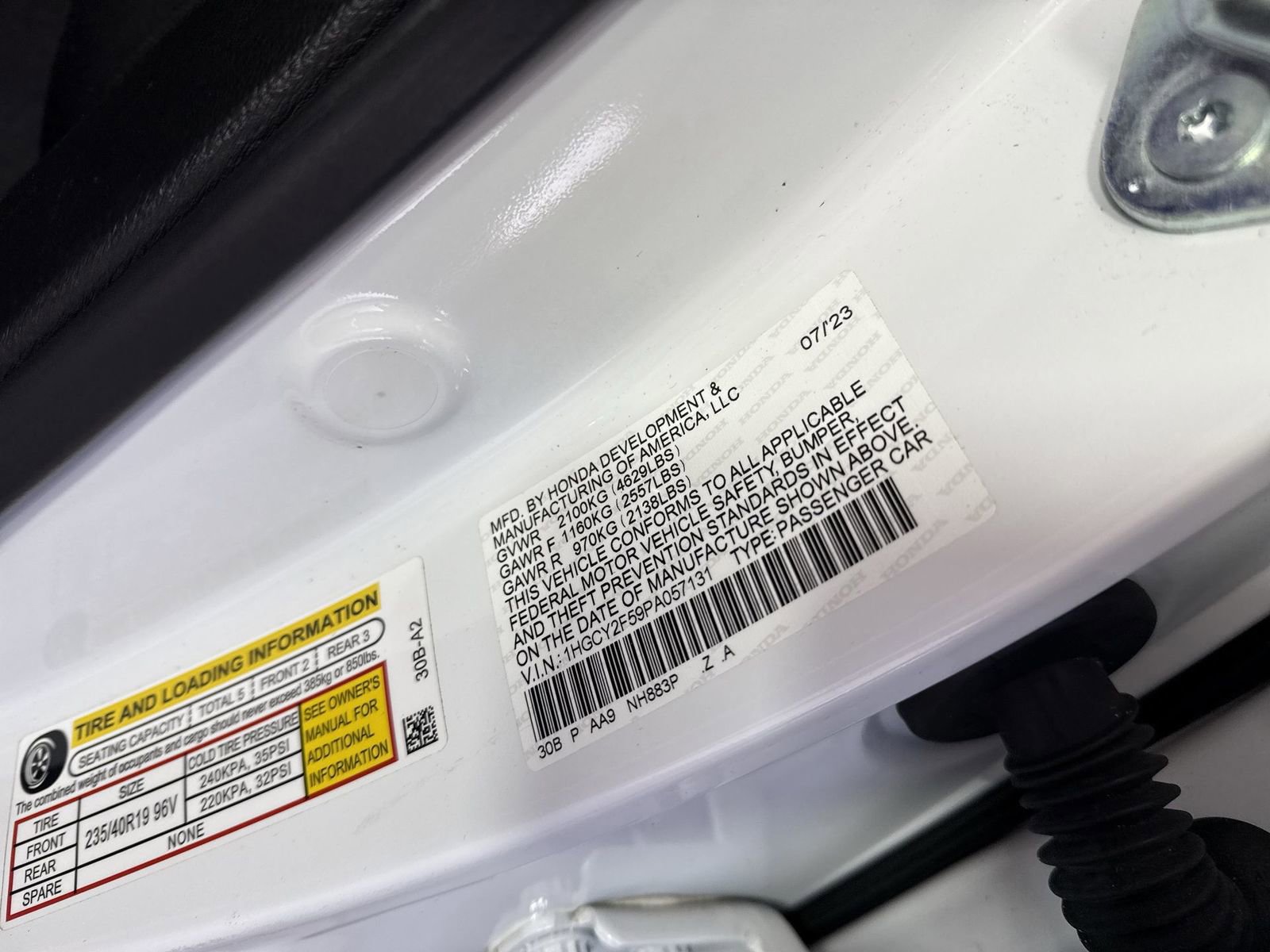 Used 2023 Honda Accord Sport image 36