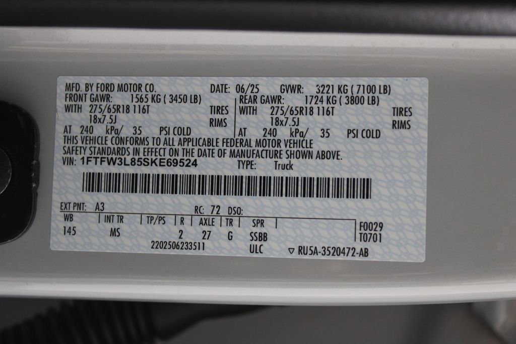 Certified 2025 Ford F150 XLT w/ Equipment Group 301A Standard image 23