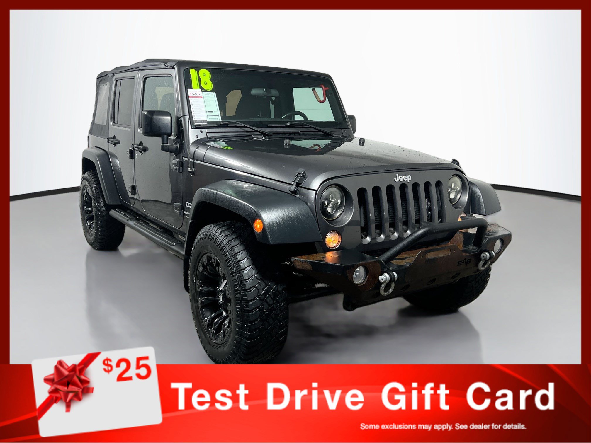 Used 2018 Jeep Wrangler Unlimited Sport w/ Connectivity Group AWD/4WD image 1