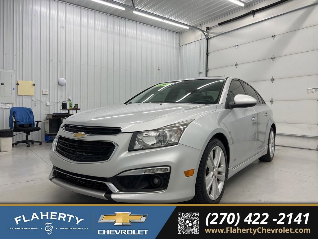 Used 2015 Chevrolet Cruze LTZ w/ Sun, Sound and Sport Package FWD image 6
