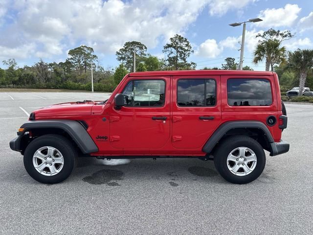 Used 2022 Jeep Wrangler Unlimited Sport w/ Sun And Sound Package AWD/4WD image 6