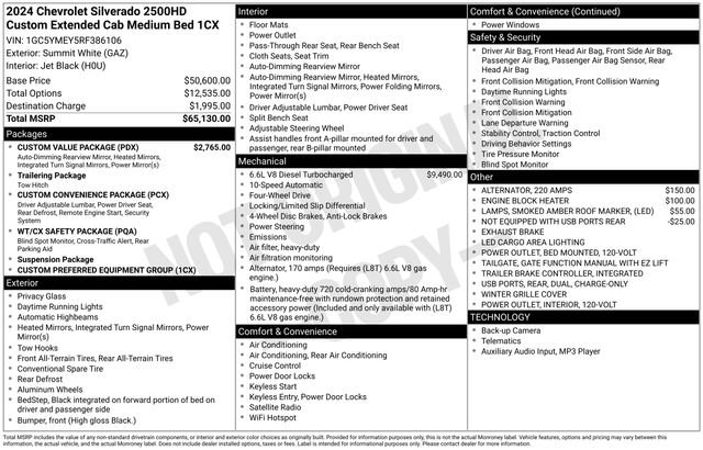 Certified 2024 Chevrolet Silverado 2500 Custom w/ Custom Value Package image 28