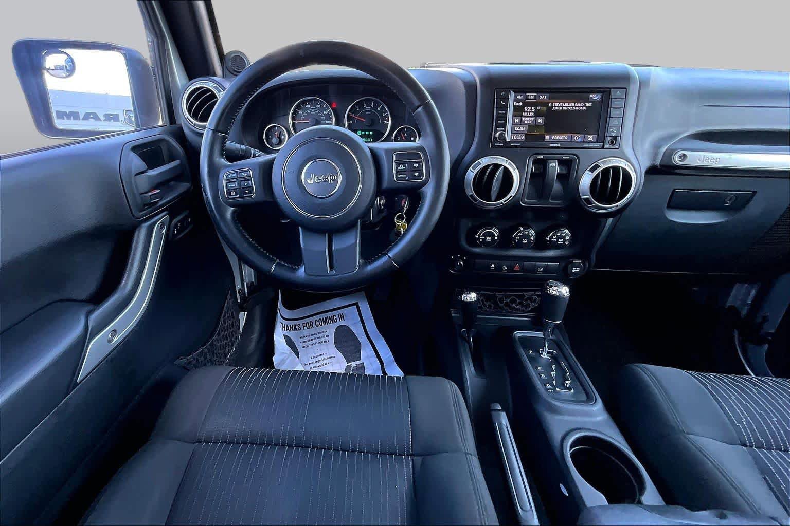 Used 2012 Jeep Wrangler Sahara w/ Connectivity Group AWD/4WD image 5
