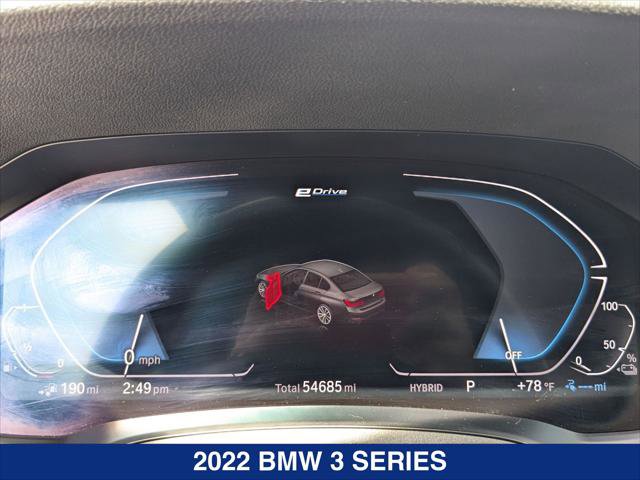 Used 2022 BMW 330e w/ Driving Assistance Package RWD image 16