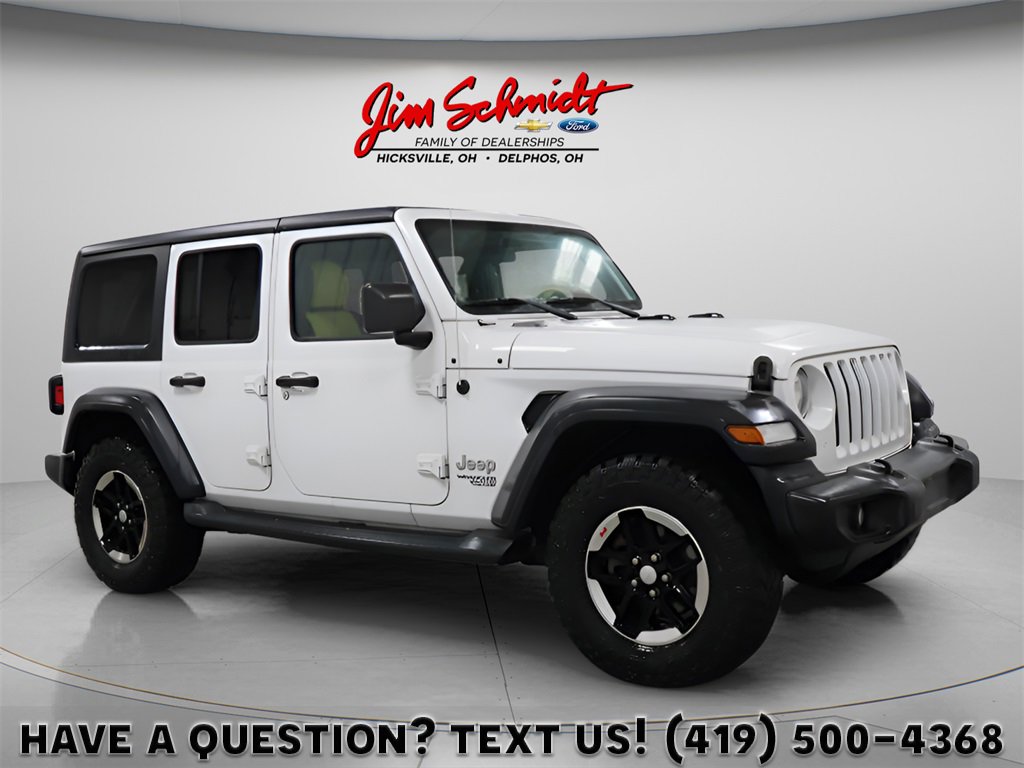 Used 2019 Jeep Wrangler Unlimited Sport S
