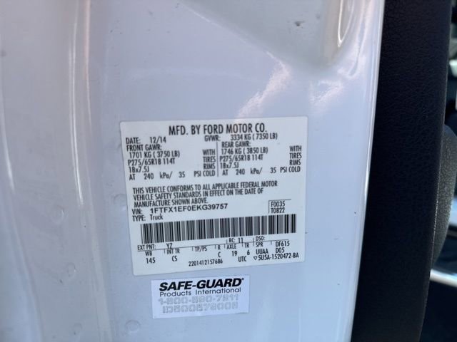 Used 2014 Ford F150 STX w/ Equipment Group 201A Mid image 7