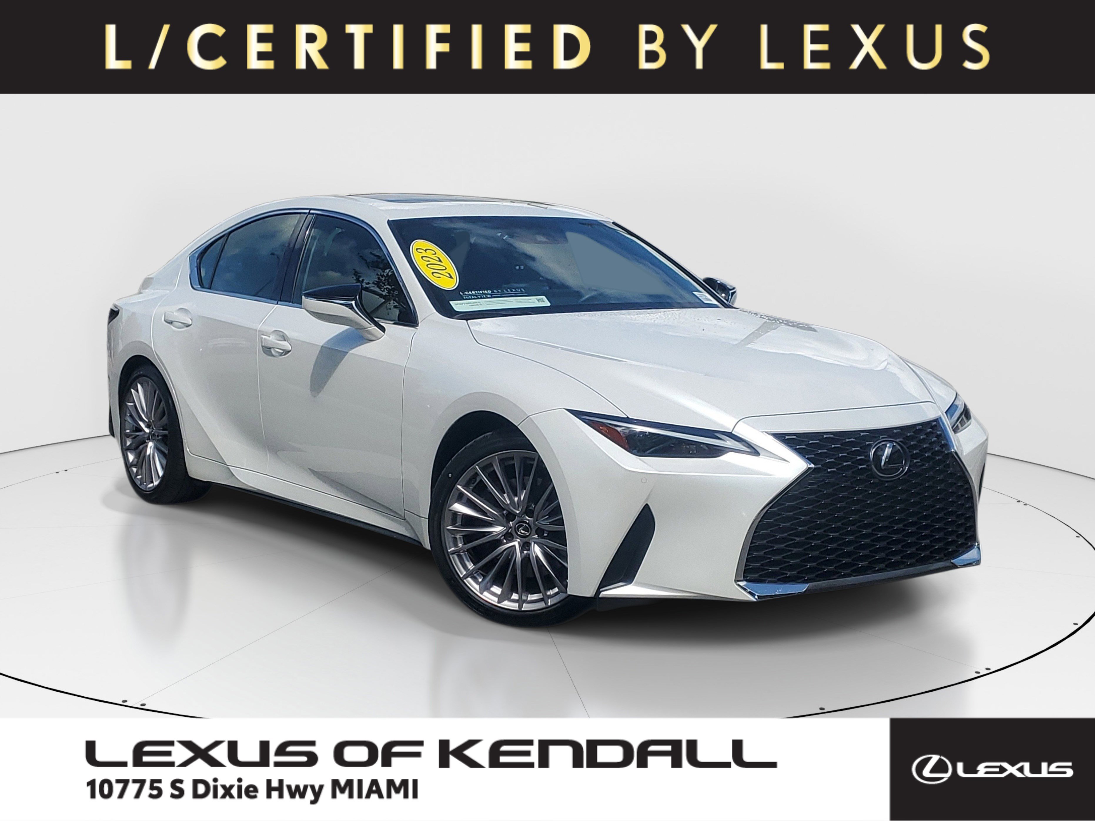 Certified 2023 Lexus IS 300 w/ Premium Package
