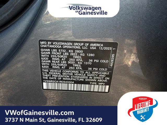 Certified 2024 Volkswagen Atlas SE FWD image 30