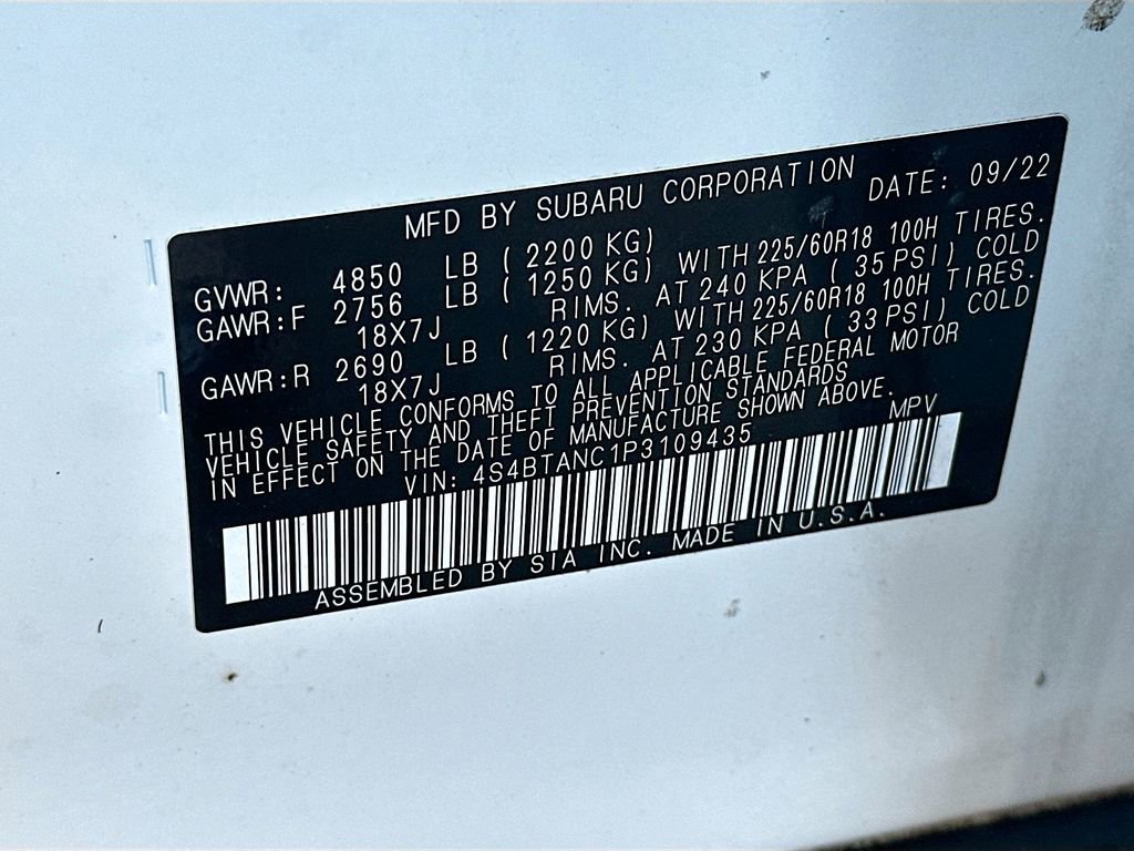 Used 2023 Subaru Outback Limited image 33