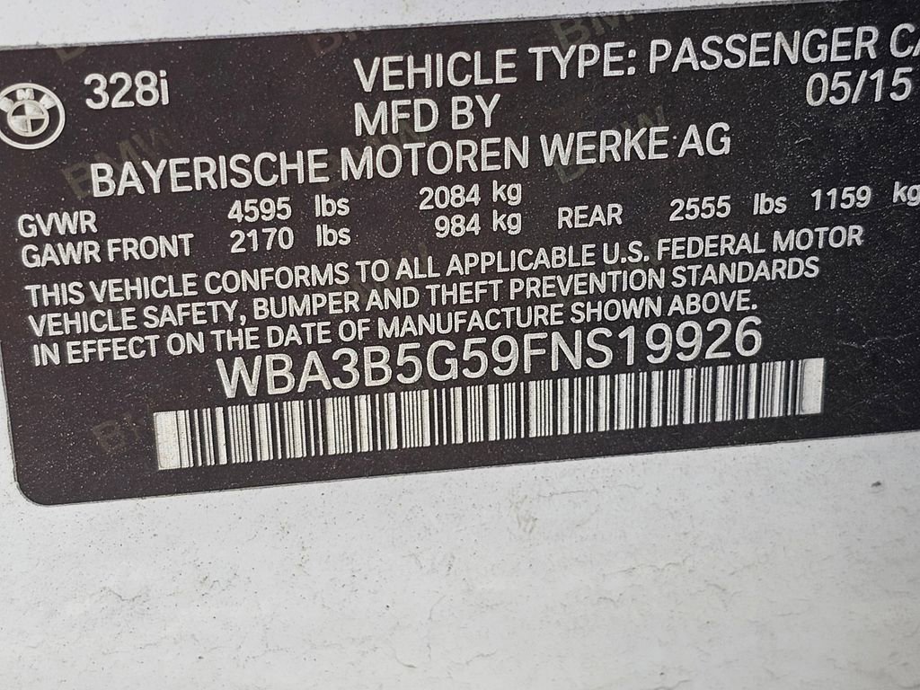 Used 2015 BMW 328i xDrive Sedan AWD/4WD image 19