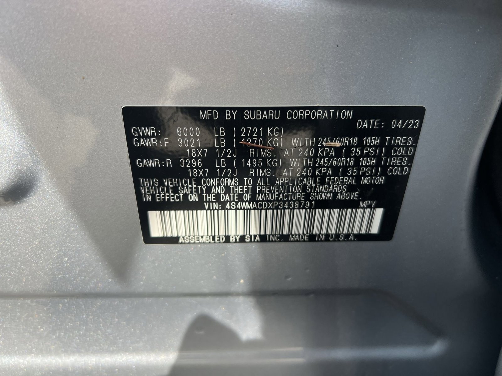 Used 2023 Subaru Ascent Premium w/ Convenience Package image 28