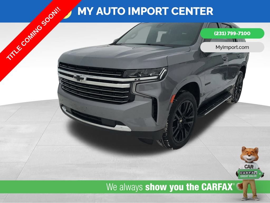 Used 2021 Chevrolet Tahoe LT w/ Rear Media and Nav Package