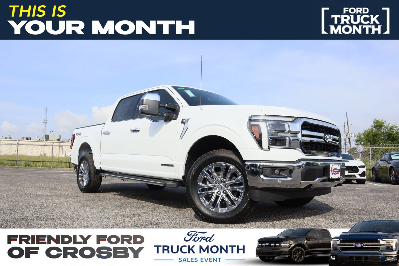 New 2025 Ford F150 Lariat w/ Equipment Group 501A Mid image 1