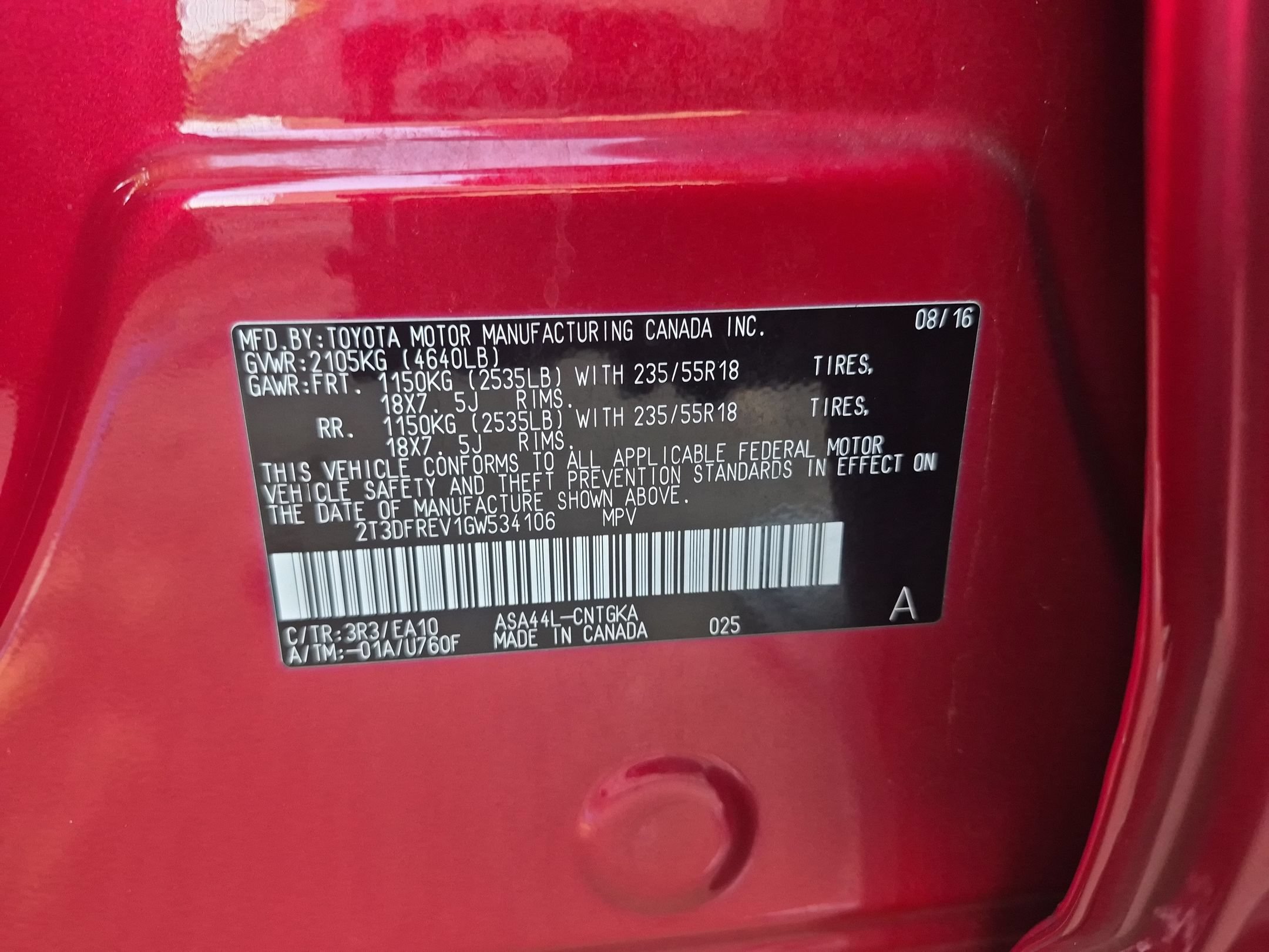 Used 2016 Toyota RAV4 Limited AWD/4WD image 36