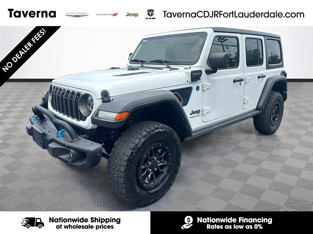 Certified 2023 Jeep Wrangler Unlimited Rubicon 4xe AWD/4WD image 1