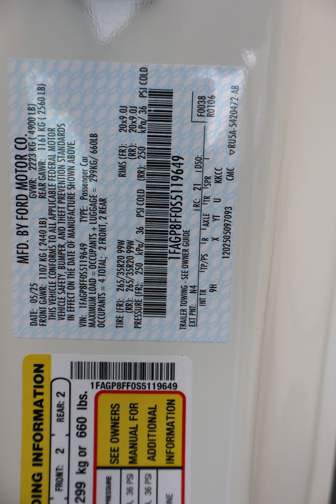 Used 2025 Ford Mustang GT Premium w/ 60th Anniversary Package image 39