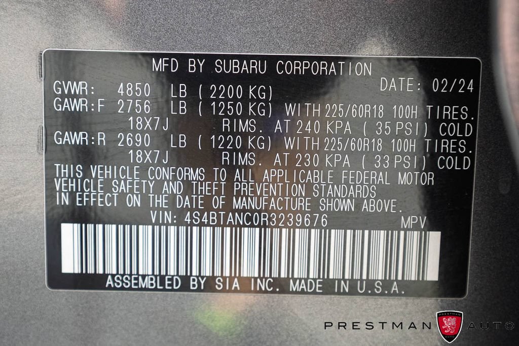 Used 2024 Subaru Outback Limited w/ Popular Package #2 AWD/4WD image 42