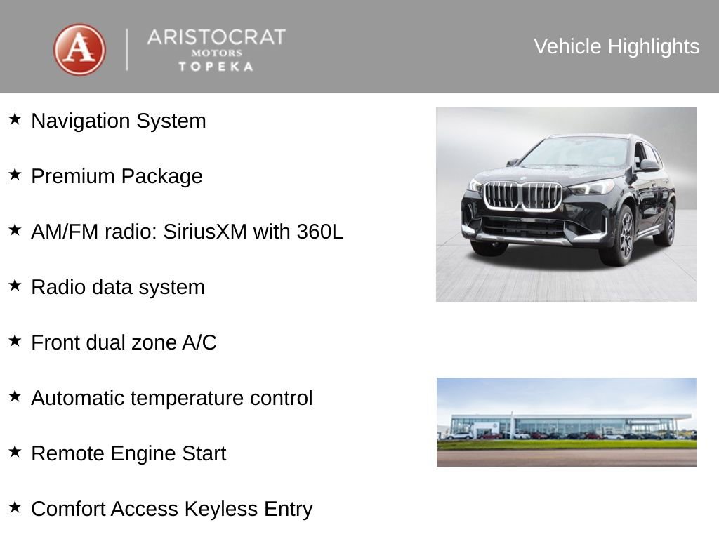 Certified 2025 BMW X1 xDrive28i w/ Premium Package AWD/4WD image 4