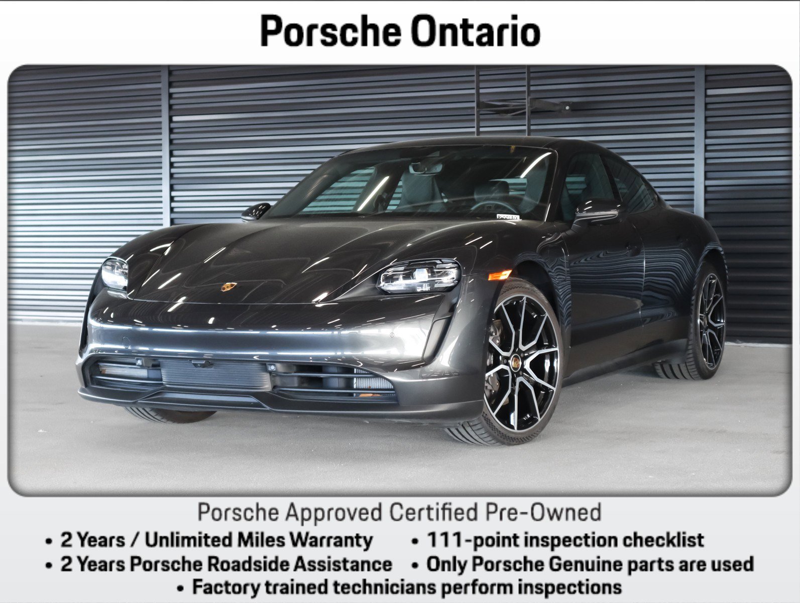 Certified 2024 Porsche Taycan image 1
