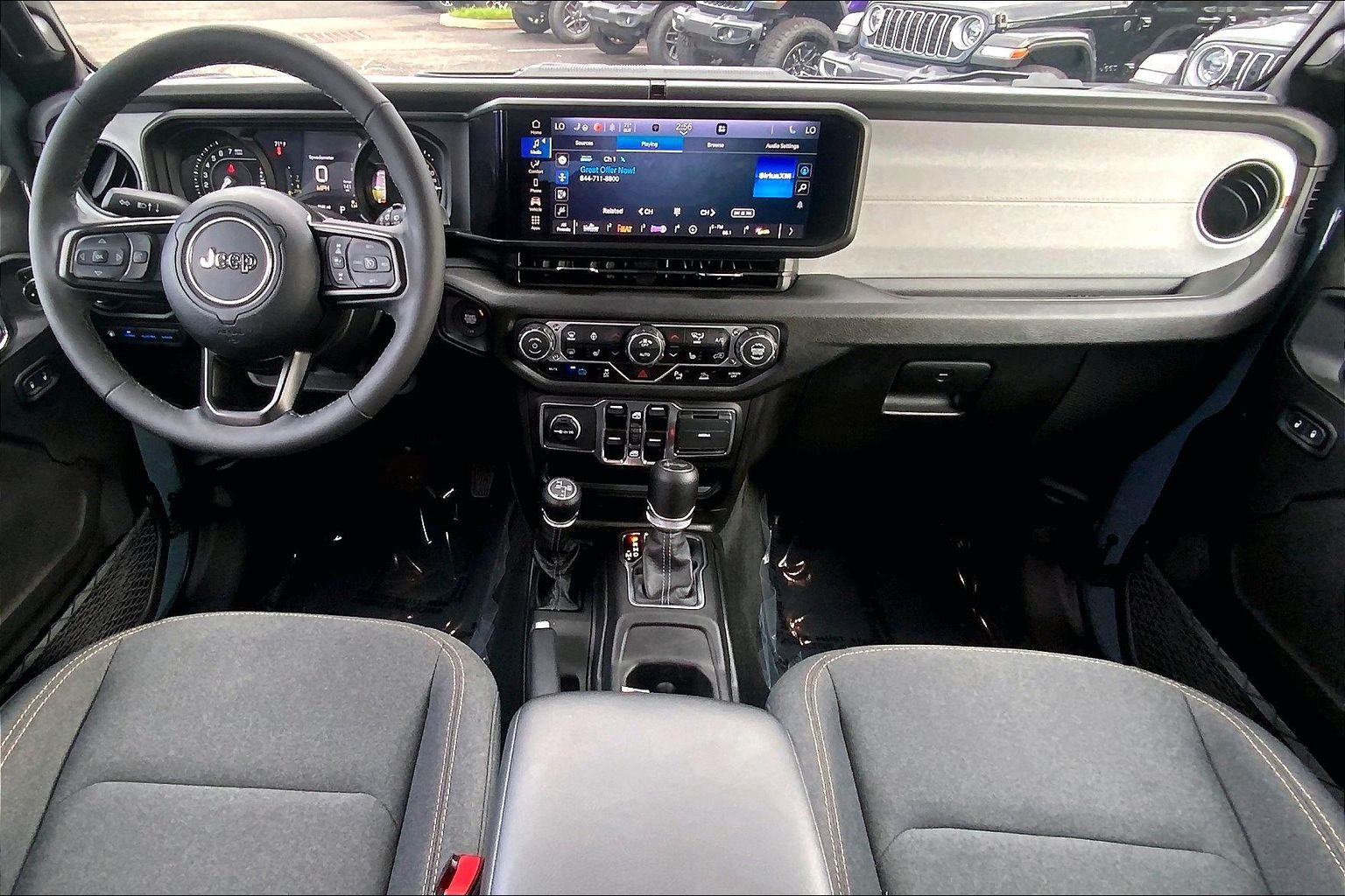 Certified 2025 Jeep Wrangler Unlimited Sport S 4xe w/ Convenience Group AWD/4WD image 14