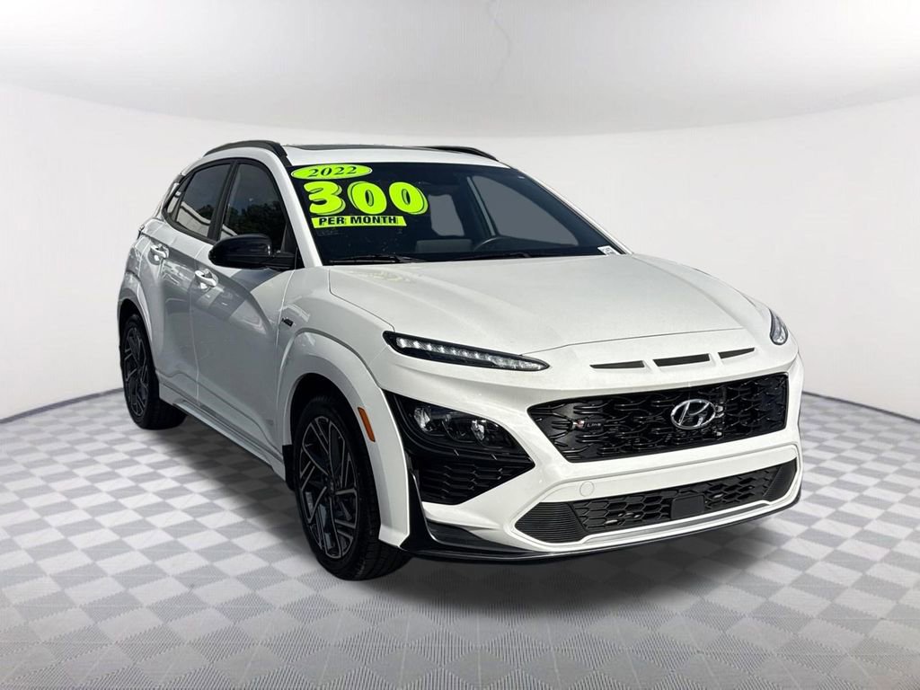 Used 2022 Hyundai Kona N Line w/ Tech Package FWD image 3