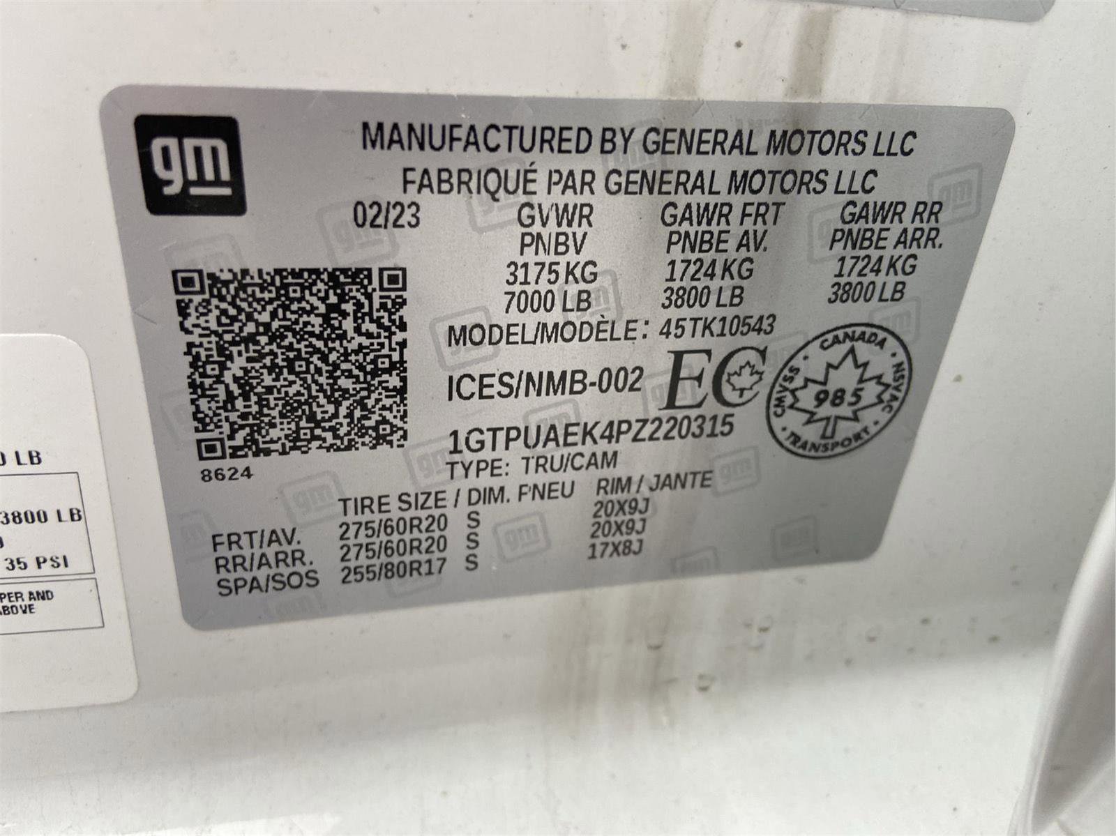 Used 2023 GMC Sierra 1500 Pro w/ Graphite Edition image 36