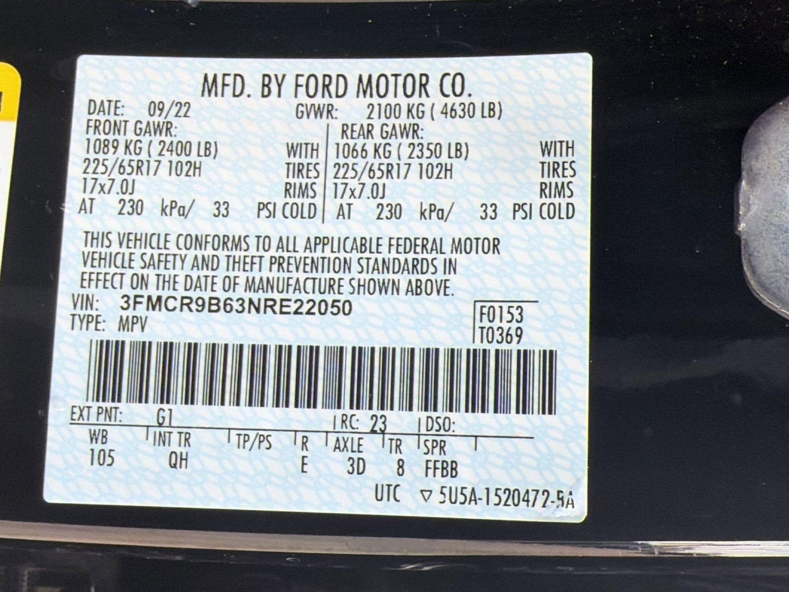 Used 2022 Ford Bronco Sport Big Bend w/ Convenience Package image 21