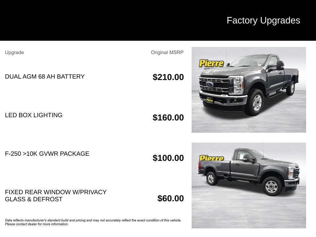 New 2026 Ford F250 XLT w/ F-250 >10K GVWR Package AWD/4WD image 9