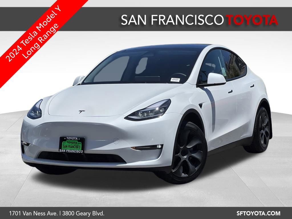 Used 2024 Tesla Model Y Long Range AWD/4WD image 1