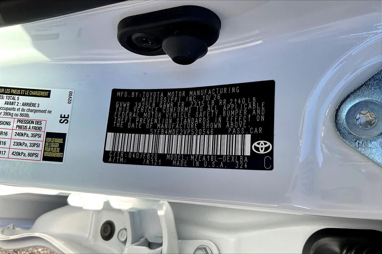 New 2027 Toyota Corolla LE FWD image 19