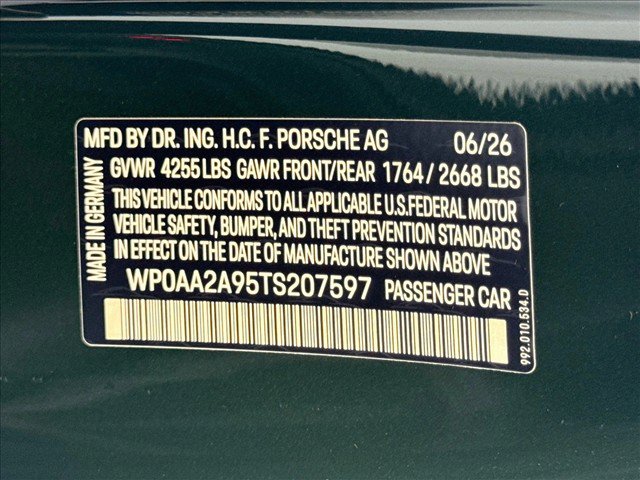 New 2026 Porsche 911 Carrera T RWD image 27