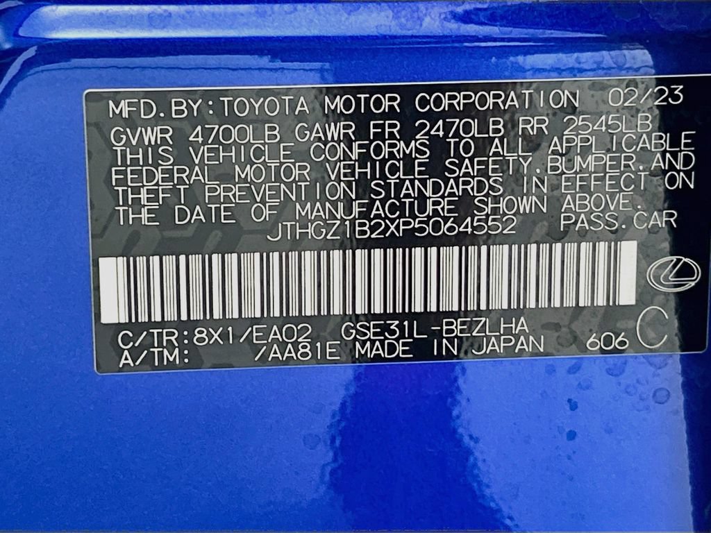 Used 2023 Lexus IS 350 F Sport w/ Navigation Package RWD image 34
