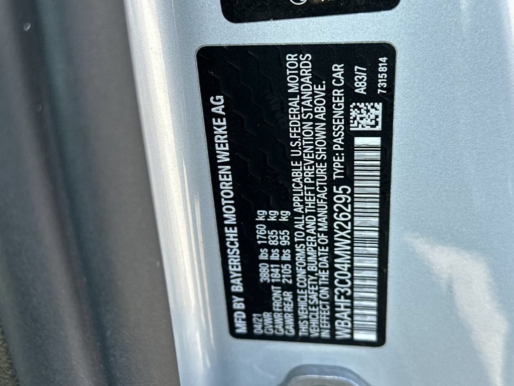 Used 2021 BMW Z4 sDrive30i w/ M Sport Package RWD image 26