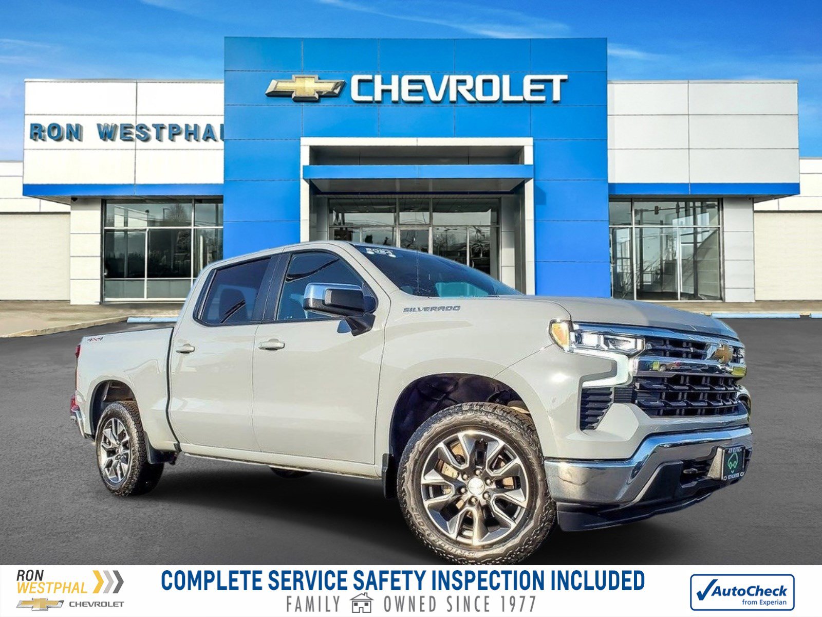 Certified 2024 Chevrolet Silverado 1500 LT AWD/4WD image 1