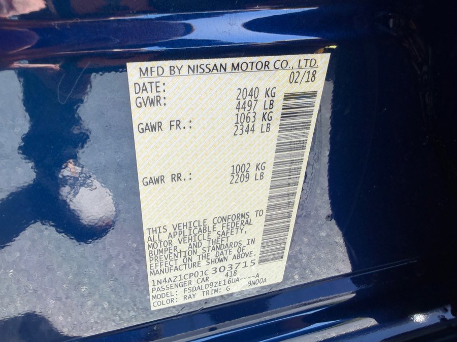 Used 2018 Nissan Leaf SV w/ Protection Package FWD image 56