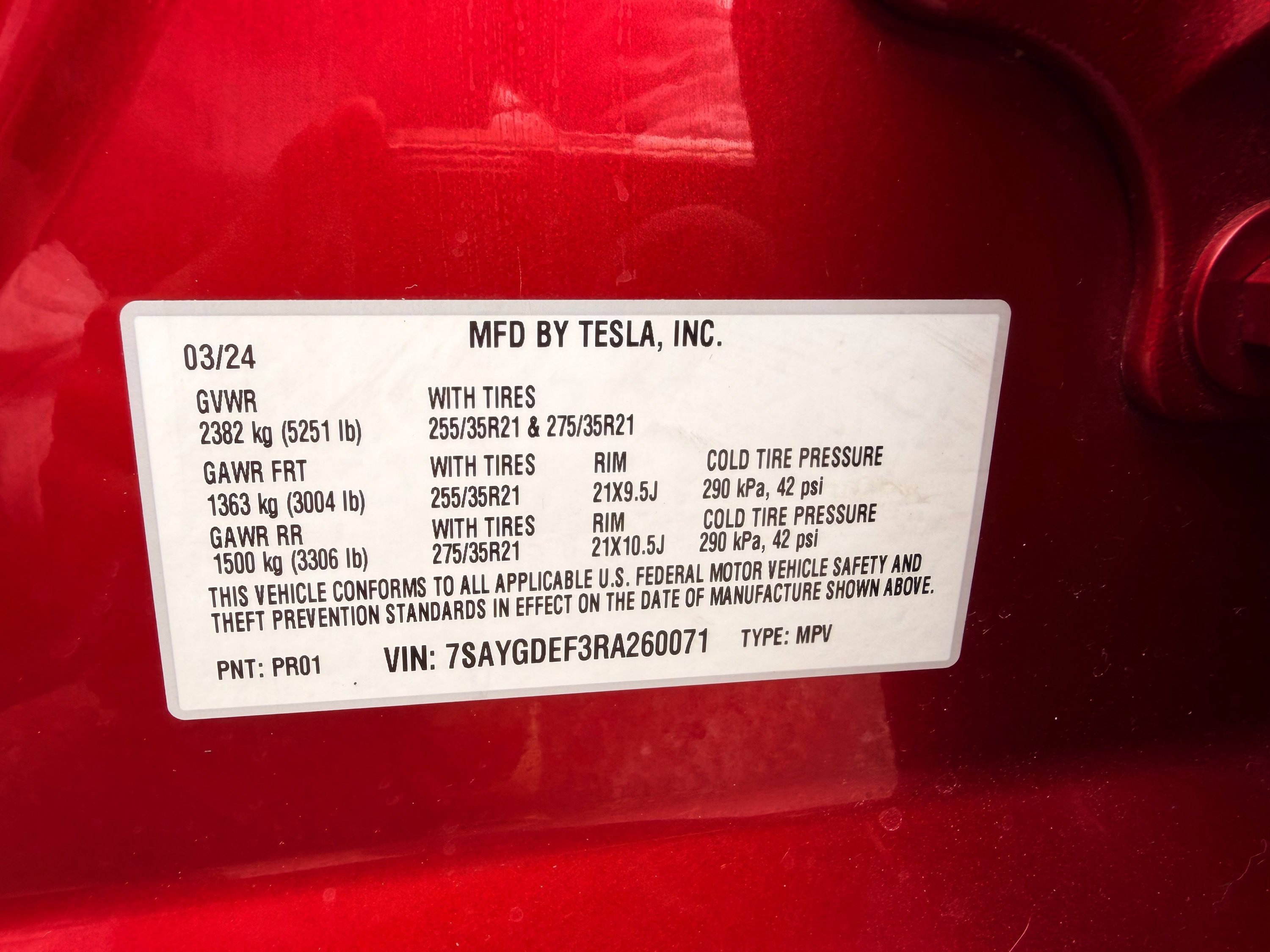 Used 2024 Tesla Model Y Performance AWD/4WD image 36
