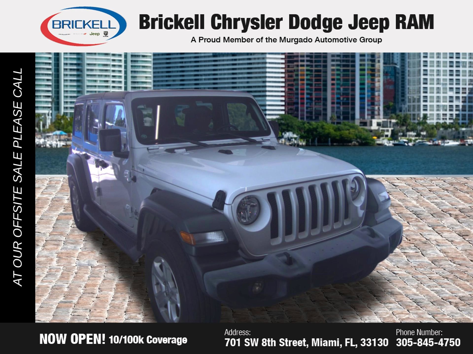 Used 2018 Jeep Wrangler Unlimited Sport S AWD/4WD image 1