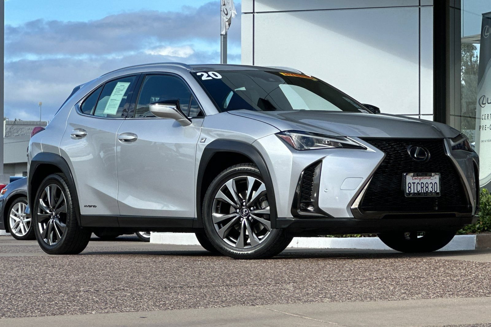 Used 2020 Lexus UX 250h F Sport w/ F Sport Premium Package AWD/4WD image 2