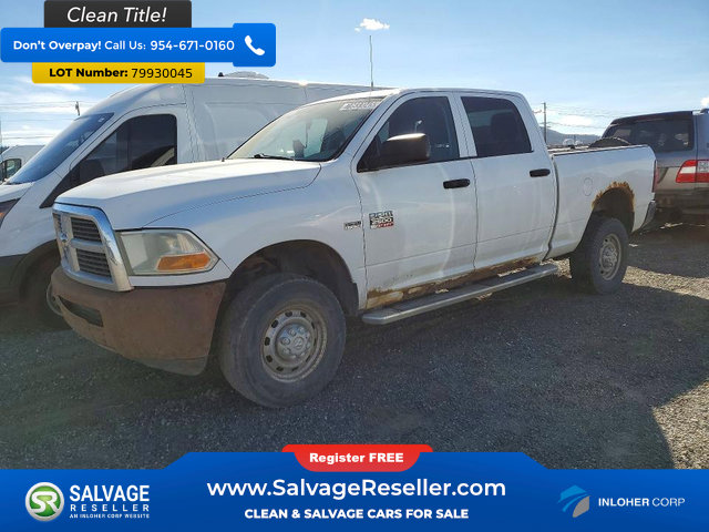 Used 2011 RAM 2500 ST w/ ST Popular Equipment Group