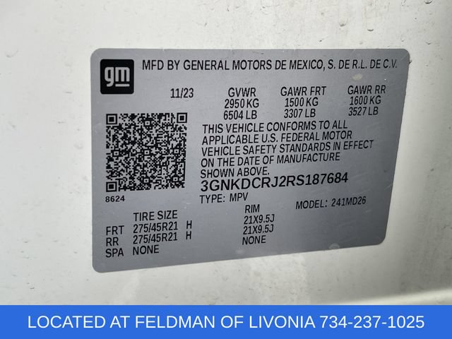 Certified 2024 Chevrolet Blazer EV RS AWD/4WD image 32