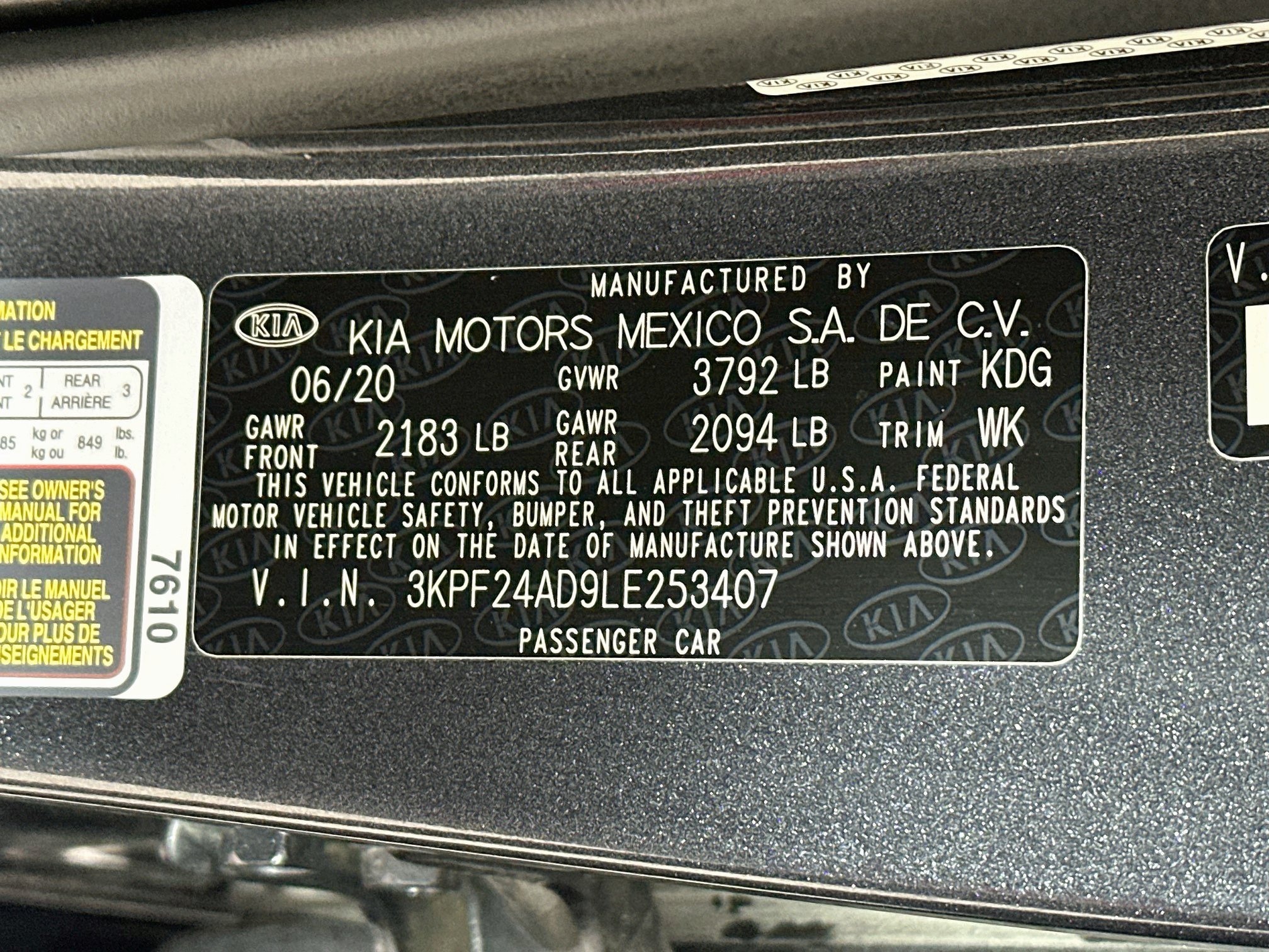Used 2020 Kia Forte LXS FWD image 29