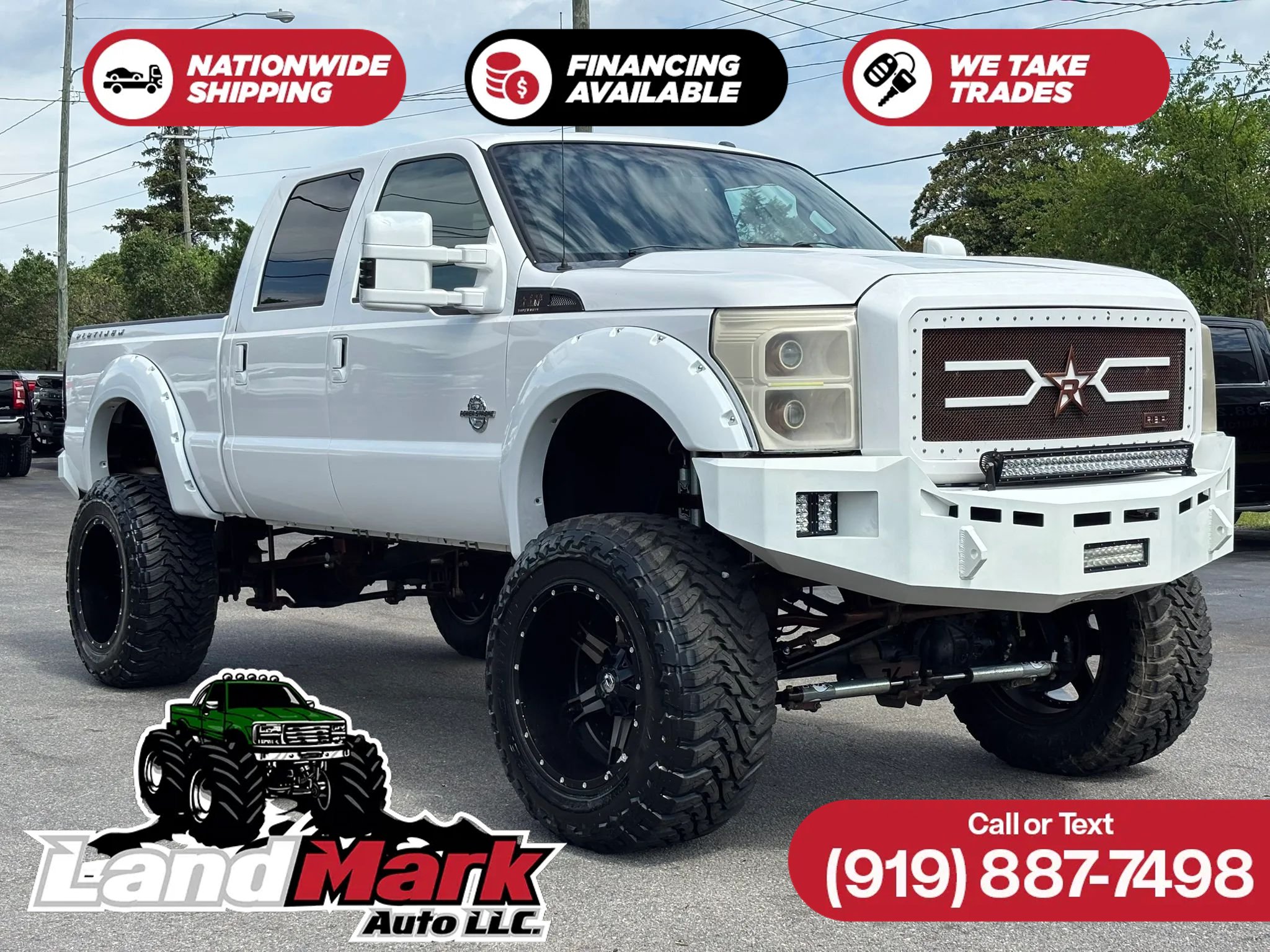 Used 2014 Ford F250 Platinum w/ FX4 Off-Road Package AWD/4WD image 1